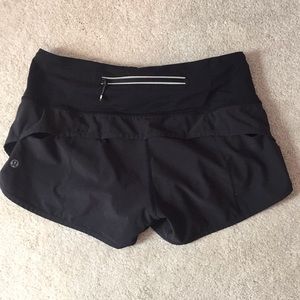 Black Lululemon shorts